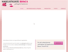 Tablet Screenshot of nsbianca.nl